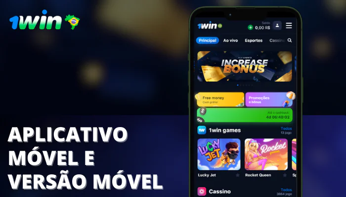 1win app móvel e versão móvel