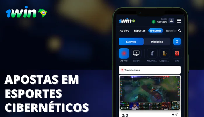 1win Apostas em esportes cibernéticos