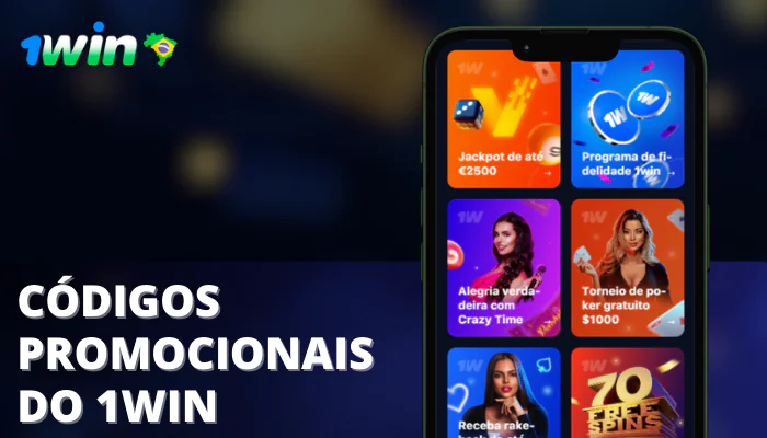 Códigos promocionais do app 1win