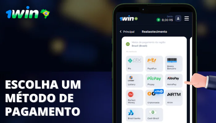 Etapa 4 payments Escolha um método de pagamento