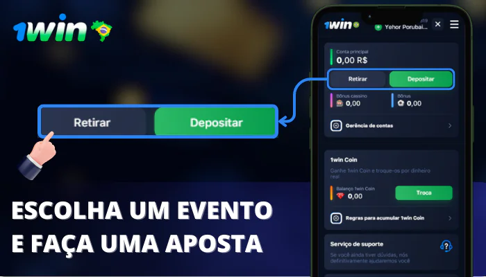 Etapa 5 do processo de apostas Pode levantar os seus lucros nas definições da sua conta