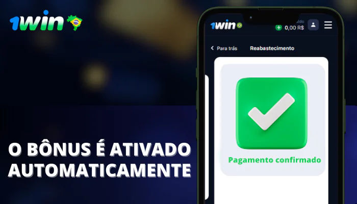 Etapa 5 bônus de boas-vindas Assim que o seu depósito for confirmado, o bônus será ativado automaticamente