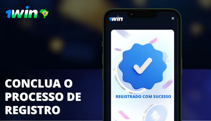 Etapa 5 bonuscode Conclua o processo de registro