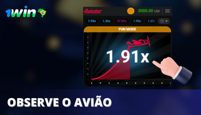 Etapa 5 jogar no Aviator Observe o avião
