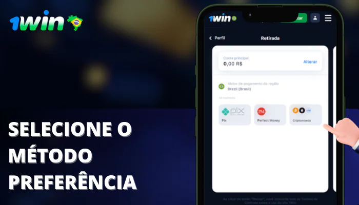 Etapa 5 retirada Selecione o método de sua preferência