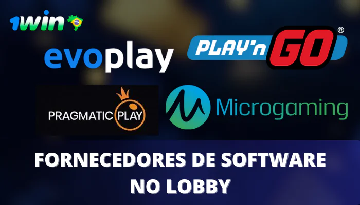 1win Fornecedores de software no lobby
