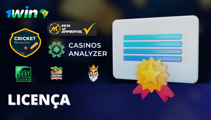 1win app Brasil Licença