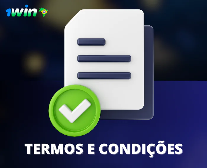 1win Termos e condições