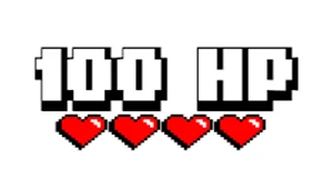100HP gaming logo